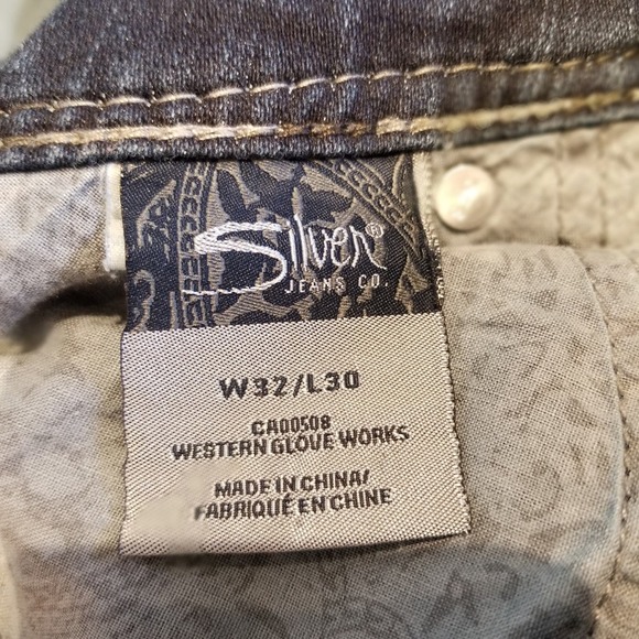 Silver NEW Suki Surplus Flare Bootcut Midrise Jeans NWOT Plus Size 32 x 30 - Picture 8 of 16